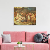 Cyrus de Grote Canvas Afdruk (Insitu (Woonkamer))