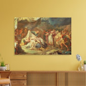 Cyrus de Grote Canvas Afdruk (Insitu (Woonkamer))