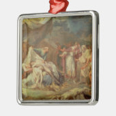 Cyrus de Grote Metalen Ornament (Links)