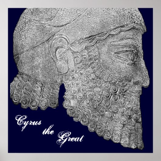 Cyrus de Grote Poster (Voorkant)