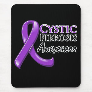 Cystic fibrosis Awareness Ribbon Muismat