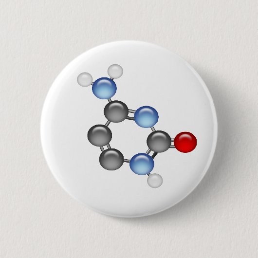 Cytosine Ronde Button 5,7 Cm (Voorkant)