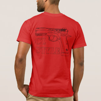 CZ-stijl T-shirt