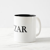 Czar Tweekleurige Koffiemok (Voorkant rechts)