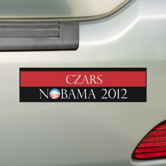 Czars Nobama 2012 Bumpersticker (Op auto)