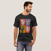 Czech Republic Symbol 2 T-shirt (Voorkant volledig)