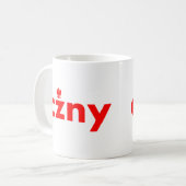 czny Polonais Nom Café Mug (Devant gauche)