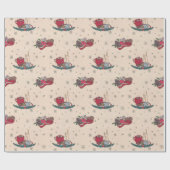 Czy kerstinpakpapier cadeaupapier (Vlak)