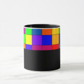 D01 - Tasse mit buntem Schachbrettmuster (Centre)