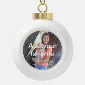 D11 KERAMISCHE BAL ORNAMENT (Voorkant)