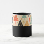 D11 - Tasse avec des arbres abstraits (Centre)