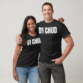 D1 Chud Grappige Ontspoorde Gen Z Meme Brainrot T-shirt (Unisex)