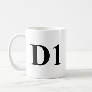D1 - Eerstejaars Tandheelkundestudentenmok Koffiemok