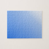 D1 Lineaire gradiënt - Wit aan Blauw Legpuzzel (Horizontaal)