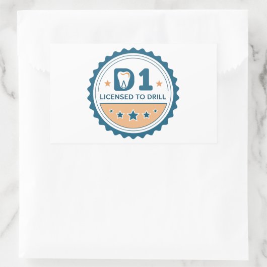D1 to DDS Dental Student Sticker (Sac)