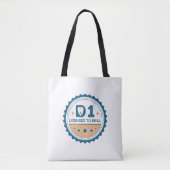 D1 to DDS Dental Student Tote Bag (Voorkant)