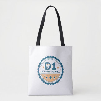 D1 to DDS Dental Student Tote Bag