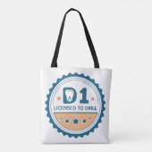 D1 to DDS Dental Student Tote Bag (Achterkant)
