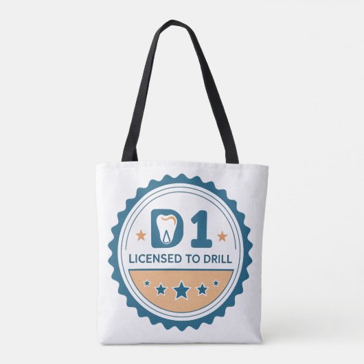 D1 to DDS Dental Student Tote Bag (Dos)