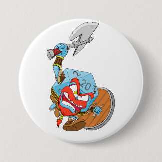 D20 Barbaarse Button