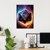 D20 De Storm Poster (Thuiskantoor)