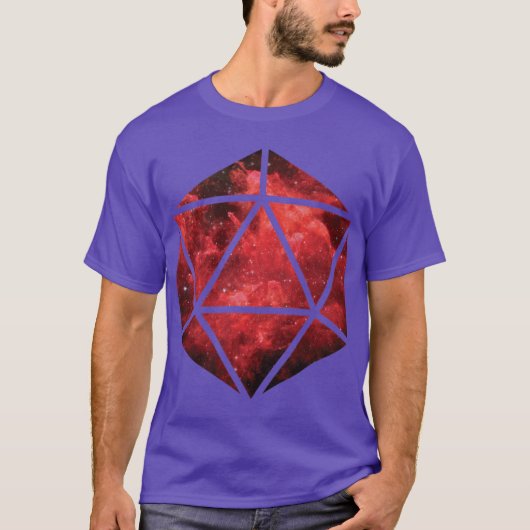 D20 Gebroken zicht T-shirt (Voorkant)