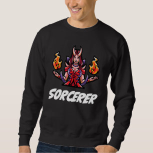 D20 Rpg Dragons Tabletop Dungeon Class Sorcerer Trui