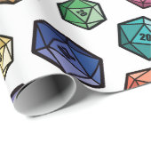 D20-verlooppapier Cadeaupapier (Rol Hoek)