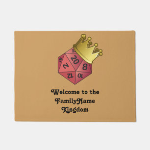 D20 Welkom in het Koninkrijk Deurmat