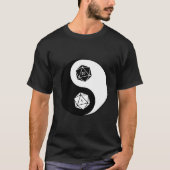 D20 Yin Yang T-shirt (Voorkant)