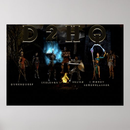 D2HQ POSTER (Voorkant)