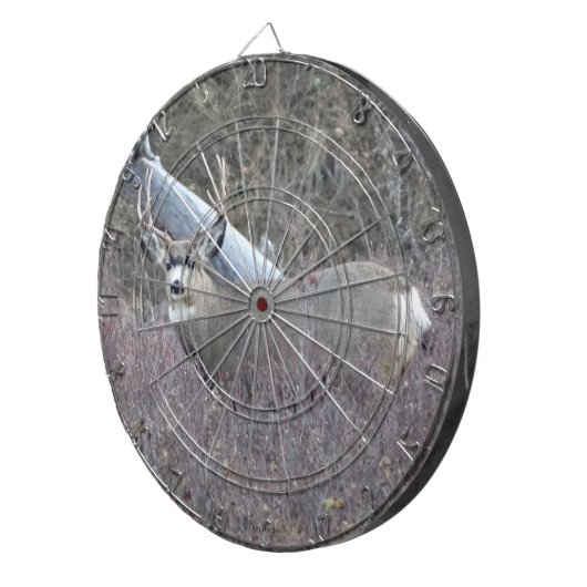 D32 Mule Deer Buck Dartbord (Voorkant Rechts)