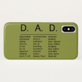 D.A.D. Vaderdag Case-Mate iPhone Case (Achterkant (horizontaal))