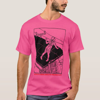 D.A.F. Retro Style Fan Design T-shirt