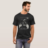 D B Cooper Skyjacker Hijack Retro 60s Style Graphi T-shirt (Voorkant volledig)