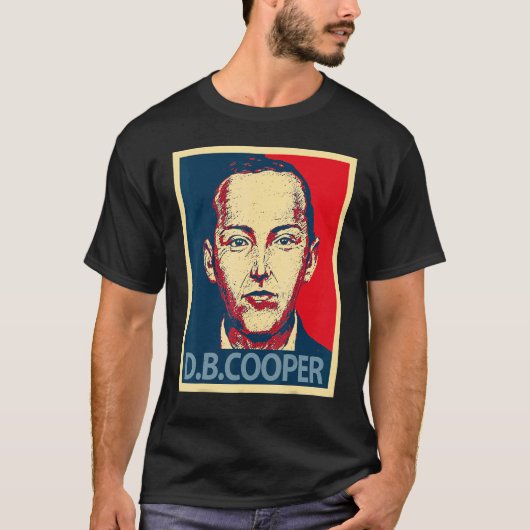 D B Cooper T-shirt (Voorkant)