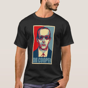D B Cooper Urban Legend Retro stijl T-shirt