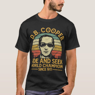 D.B. Coopers verbergen en zoeken naar Champion sin T-shirt