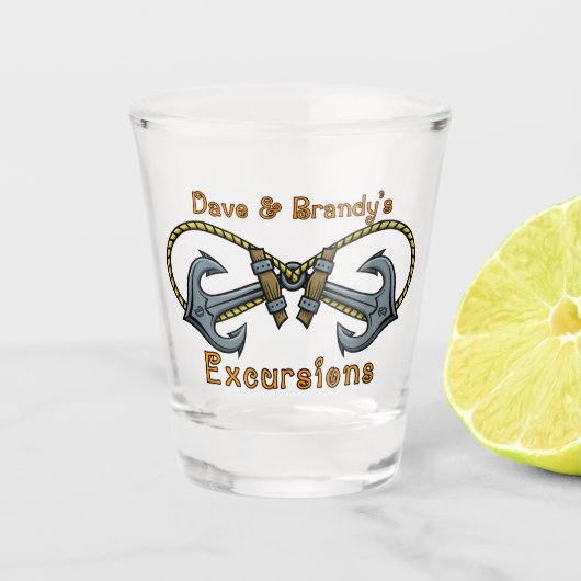 D&B Shotglass Shot Glas (Voorkant)