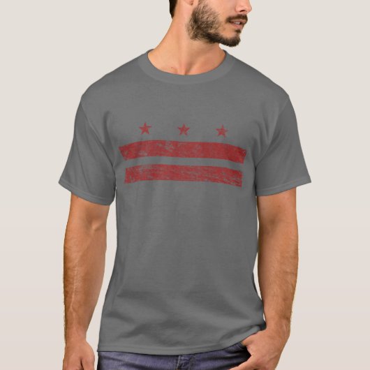  D.C.-vlag T-shirt (Voorkant)