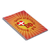 D CIRCULAIRE ACRONYM LOGO ARTS VAN DIVINITEIT NOTITIEBOEK (Rechterzijde)