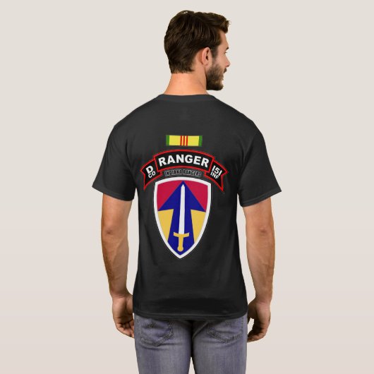 D Co, 151st Infanterie - Ranger - 2FFV shirt (Achterkant volledig)