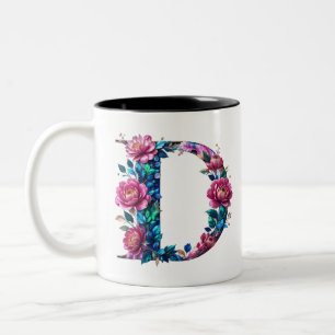 D Coffee Mug - Design floral pour le don