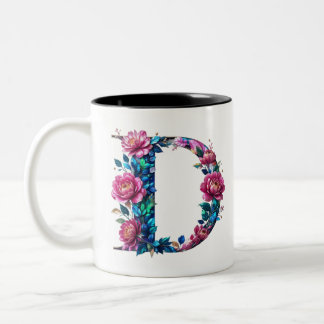 D Coffee Mug - Design floral pour le don