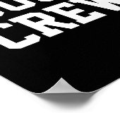 D Cousin Crew Matching Family  Poster (Hoek)