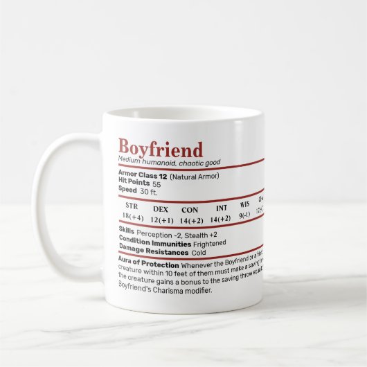 D&D Boyvriend Stat Block Mok (Links)