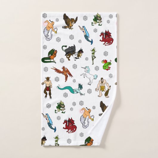 D&D-doeken en -monsters Bad Handdoek (Handdoek)