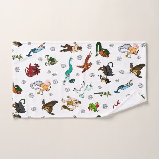 D&D-doeken en -monsters Bad Handdoek (Handdoek)