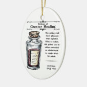 D&D Greater Healing Potion Ceramic Ornaming Keramisch Ornament (Links)