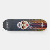 D.D.L.M. Calavera Skateboard (Horizontaal)